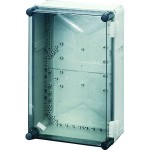 Hensel Mi 9300 Mi-Einzelleergehäuse, Einbaumaße 275x425x146mm, transparenter Deckel 