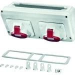 Hensel Mi CB 11 Mi Connection Box, 2x CEE 16A, 5p., 400V, 6h 