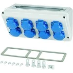 Hensel Mi CB 18 Mi Connection Box, 8x Schuko 16A, 5p., 400V, 6h 