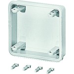 Hensel Mi FP 15 Anbauflansch, ohne Vorpressungen, Nutzfläche 65x88 mm 