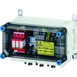 Hensel Mi PV 1121 PV-Generatoranschlusskasten, mit ÜSE, 2xPV-Strang auf 1xWR-Eing. 