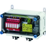 Hensel Mi PV 1122 PV-Generatoranschlusskasten, mit ÜSE, 2xPV-Strang auf 2xWR-Eing. 