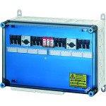 Hensel Mi PV 3321 PV-Generatoranschlusskasten, mit ÜSE, 6xPV-Strang m. Sicherung auf 1xWR-Eing. 