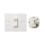 Resideo ATF600 Wandhalter ATF600 mit Unterputznetzteil 
