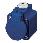 Mennekes 10082 Wandsteckdose Schuko16A 2p+E 230V IP44 BL 