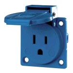 Mennekes 10087 Schutzkontakt-Anbaudose 15A IP44 