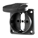 Mennekes 11032 Anbaudose Schuko 16A 2p+E 230V IP54 SW 