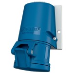 Mennekes 1341 Wanddose TwinCONTACT 16A 3p 6h 230V IP44 