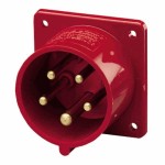Mennekes 1408 Anbaustecker 16A 5p 6h 400V IP44 
