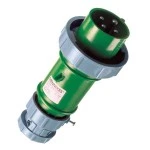 Mennekes 3812 Stecker PowerTOP 16A 4p 10h größer 50V 100-300Hz 