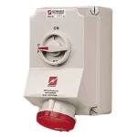 Mennekes 5959A Wanddose DUO 63A 5p 6h 400V IP44 