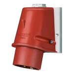 Mennekes 801 Wandstecker 16A 5p 6h 400V IP44 