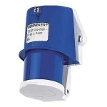 Mennekes 847 Wandstecker 16A 3p 6h 230V IP44 