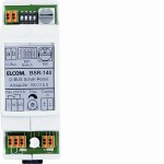 Elcom BSR-140 Schaltrelais+Eingang 1fach REG i2Audio 1901150 