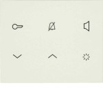 Elcom Innenstation Audio 2D weiß matt TOUCH REA112Y 