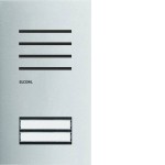 Elcom Türstation Audio 2/1 2D Edelstahl ONE REQ002Y 
