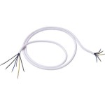 Bachmann 116.270 Herdanschluss-Leitung H05VV-F 5G1,5mm² 1,5 Meter weiß 