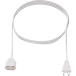 Bachmann 233.285 Euro-Verlängerung PVC 3 Meter weiß 