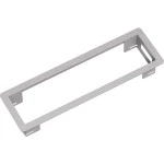 Bachmann 317.000 Einbaurahmen silber/grau RAL9006 kurz 