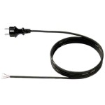 Bachmann 323.185 Schutzkontakt-Zuleitung 3 Meter schwarz 