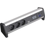 Bachmann 339.1005 Steckdosenleiste 2xCAT5e 1xVGA+Klinke 