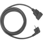 Bachmann 341.185 Schutzkontakt-Verlängerung PVC 3 Meter schwarz 