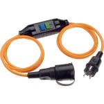 Bachmann 341.880 Schutzkontaktverlängerung 3 Meter 3G1,5mm² mit FI 