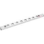 Bachmann 509.004 Steckdosenleiste 8x Schutzkontakt 1HE 