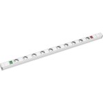 Bachmann 509.005 Steckdosenleiste 10x Schutzkontakt 1HE 