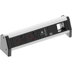 Bachmann 902.0184 Steckdosenleiste 2xUK 1xUSB 
