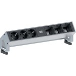 Bachmann 902.402 Steckdoseneinheit 3x Schutzkontakt 3xABD 