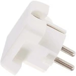 Bachmann 911.270 Flächenstecker weiß Winkel 