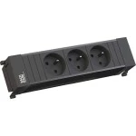 Bachmann 916.059 Steckdoseneinheit 3xUTE schwarz 