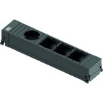 Bachmann 916.0611 Steckdoseneinheit 1x Schutzkontakt 3xABD 