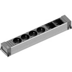 Bachmann 916.1110 Steckdoseneinheit 6-fach Alu 