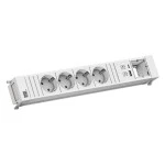 Bachmann 916.704 Steckdosenleiste 4xCEE7/3 1x Custom Modul 