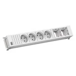Bachmann 916.717 Steckdosenleiste 4xUTE 2x Custom Modul 0 2 Meter 