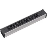 Bachmann 919.2002 Steckdoseneinheit 12xGST18 schwarz 
