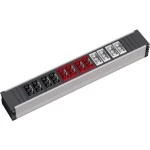 Bachmann 919.2004 Steckdoseneinheit 4xGST18 schwarz/rot 
