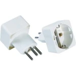 Bachmann 921.011 Reisestecker weiß CH-D 