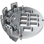 Bachmann 924.4000 Anschlussplatte leer 