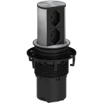 Bachmann 928.024 ELEVATOR Steckdosenleiste 2xCH T23 Strom 2 Meter 