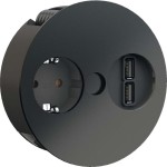 Bachmann 931.131 TWIST Steckdosenleiste 1xCEE7/3 1xUSB Char. 