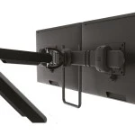 Bachmann 945.005 Monitorarm Crossbar schwarz 
