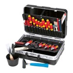 Knipex 002121S VDE-Werkzeugkoffer schwarz 26-teilig 