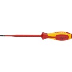 Knipex 982055SL Schraubendreher Slim für Schlitzschrauben 232mm 