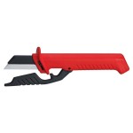 Knipex 9856 Kabelmesser mit Wechselklingen 185mm 