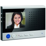 TCS IVW2221-0153 Video Innenstation zum Freisprechen Serie sky + 10 Schaltfunktionen Aufputzmontage silber 