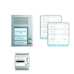 TCS PSC2320-0000 audio:pack AP für 2 Wohneinheiten mit Außenstation PAK 2 Klingeltasten + 2x Freisprecher ISW5010 + Steuergerät BVS20 