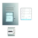TCS PSU2310-0000 audio:pack AP für 1 Wohneinheit mit Außenstation PUK 1 Klingeltaste + 1x Freisprecher ISW5010 + Steuergerät BVS20 